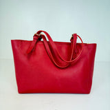 TORY BURCH RED YORK BUCKLE TOTE