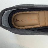 ME TOO BLACK BARRETT KNIT SLIP ON LOAFERS