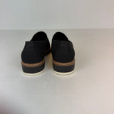 ME TOO BLACK BARRETT KNIT SLIP ON LOAFERS