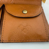 Patricia Nash Handcrafted Leather Wallet with Floral Design
