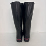 Black Rubber Rain Boots