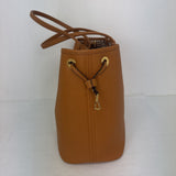 MCM Brown Leather Tote Bag Set