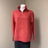TALBOTS Salmon Sweater SZ M