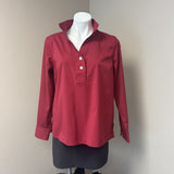 Talbots Scarlet Shirt SZ L