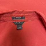 EDDIE BAUER Orange Shirt SZ L