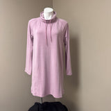 J JILL Pink Long Hoodie SZ M