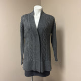 WILLI SMITH Gray Cardi SZ L
