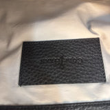 COLE HAHN BLACK/GRAY LEATHER TOTE