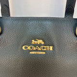 COACH Dark Green Leather Tote