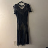 Elegant Black Lace Dress