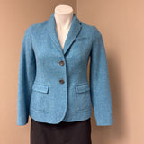 TALBOTS Blue Wool Blazer SZ 2P