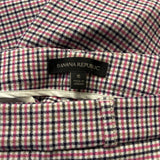 BANANA REPUBLIC Pink Plaid Pants SZ 6