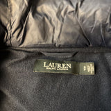 LAUREN RALPH LAUREN Navy Hooded Coat SZ SP