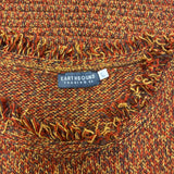 EARTHBOUND Rust Fringe Vest SZ L