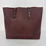 WHIPPING POST Brown Leather Tote