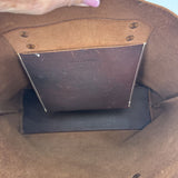 WHIPPING POST Brown Leather Tote