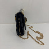 KURT GEIGER Grey Acrylic Party Eagle Clutch