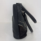 TRINITY RANCH Montana West Cowhide Handbag Trinity Ranch Black CLOTHING-HANDBAGS/WALLETS
