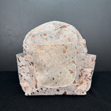 FARMHOUSE FROCKS Metallic Cowhide Backpack