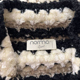NORMA SPORT Black & White Cardi SZ S