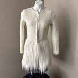 PARTYSU Cream Coat SZ S