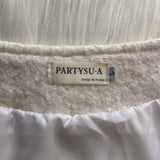 PARTYSU Cream Coat SZ S