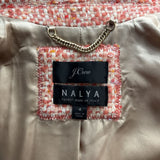 J CREW Orange Wool Coat (Made in Italy) SZ 4