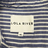 Lola River Striped Button-Up Shirt