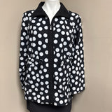 Chico's Zenergy Polka Dot Jacket