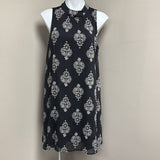 Tommy Hilfiger Black and White Patterned Dress