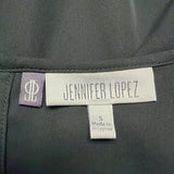 Jennifer Lopez Women's Black Flowy Top