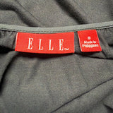 Elle Women's Black Ruffle Camisole Top