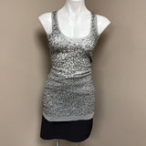 Max Studio Silver Sequin Tank Top