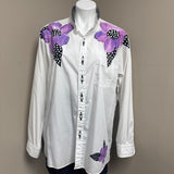 Floral Patterned Button-Up Shirt