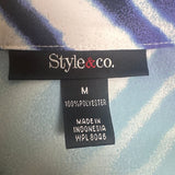 Style & Co. Women's Striped Tank Top