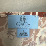 CeCe Floral Print Top
