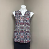Dalia Women's Patterned Sleeveless Top