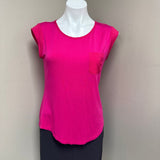 Calvin Klein Women's Pink Short Sleeve Top