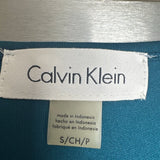 Calvin Klein Teal Lace Top
