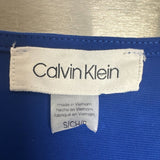 Calvin Klein Women's Blue V-Neck Top
