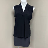 Anne Klein Women's Black Sleeveless Top