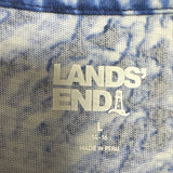 Lands' End V-Neck Tie-Dye T-Shirt