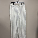 LOFT Women's Striped Trousers Size 8