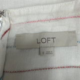 LOFT Striped Maxi Dress