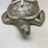 Decorative Silver Turtle with Starfish Accent