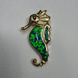 Sterling Silver Seahorse Pendant