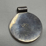 Multicolored Sterling Silver Pendant