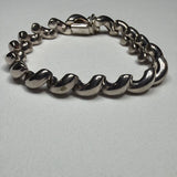 Vintage Italian Sterling Silver Link Bracelet