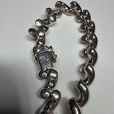 Vintage Italian Sterling Silver Link Bracelet
