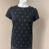 Michael Kors Black Polka Dot Tee